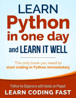 Learn Python in One Day and Learn It Well - 2015.pdf
